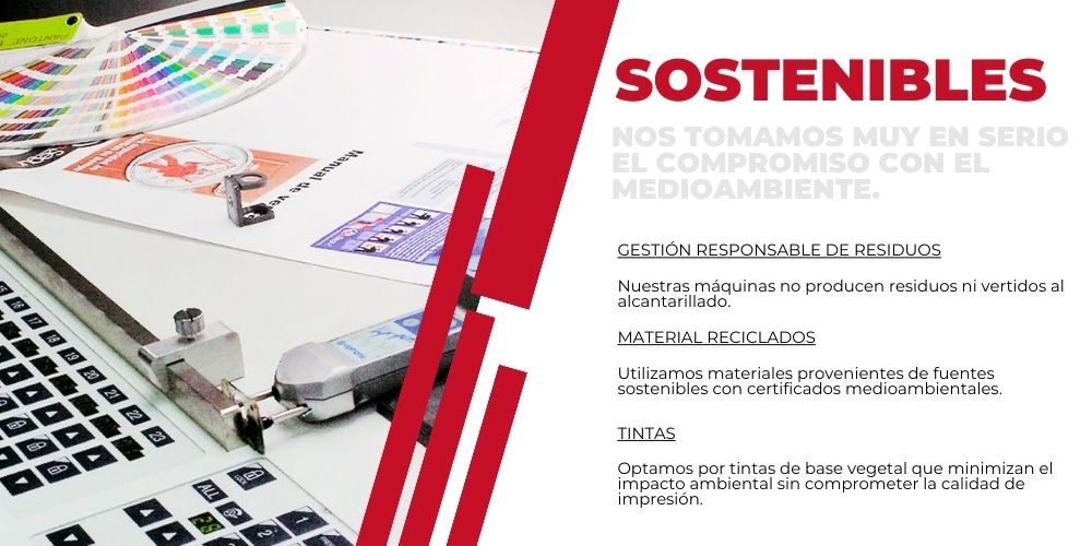 Impresión ecológica. Servicios de impresión digital en la provincia de Alicante
